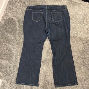 Old Navy dark wash low waist jeans